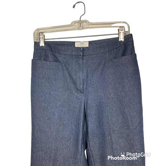 LIKE NEW BROOKS BROTHERS 346 Stretch Jean Blue Pants Size 6 $189! - Picture 3 of 6